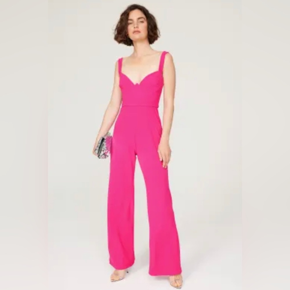 Nookie Romance pink jumpsuit size small